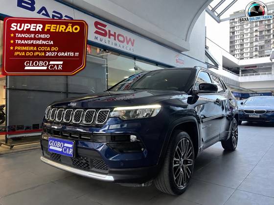 JEEP COMPASS 1.3 T270 TURBO FLEX LIMITED AT6 JEEP COMPASS 1.3 T270 TURBO FLEX LIMITED AT6